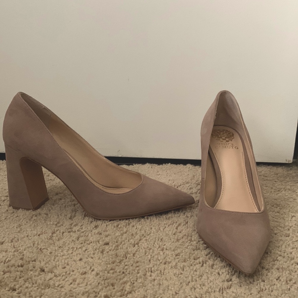Vince Camuto Heels - only worn once!